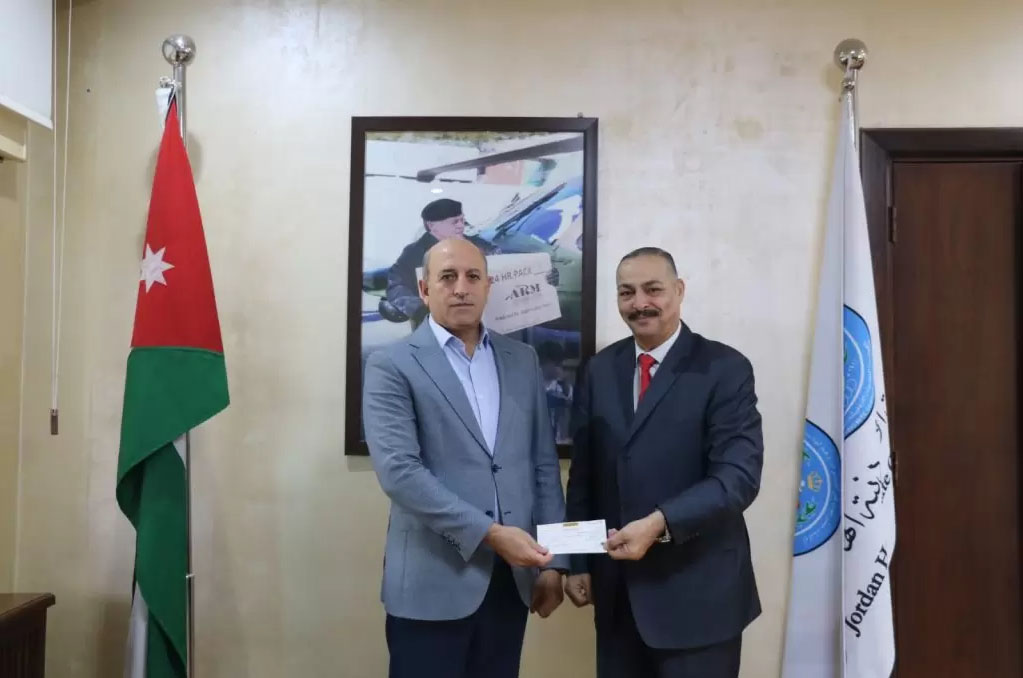 الإتحاد العام للجمعيات الخيريه يسلم الهيئة الخيرية الأردنية مخصصات دعمه للأهل في غزة